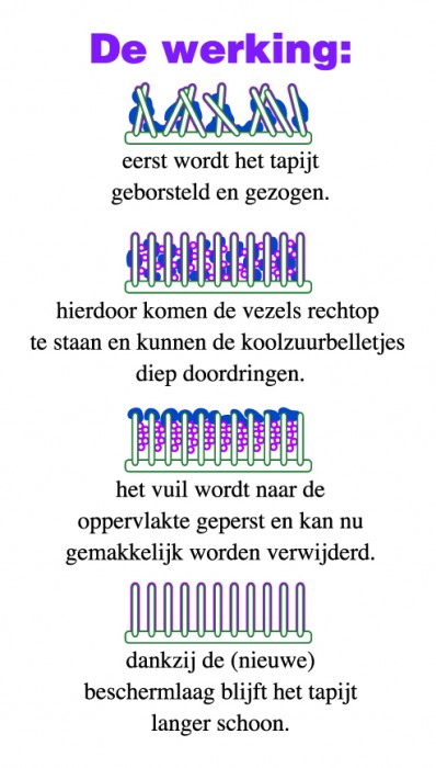 tapijt reinigen