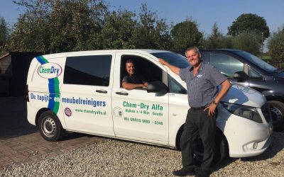 Tapijt reinigen door Chemdry alfa